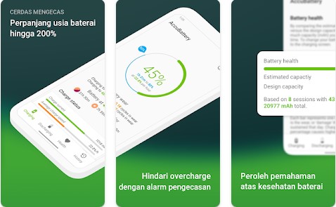 Aplikasi AccuBattery –Penghemat Baterai Android