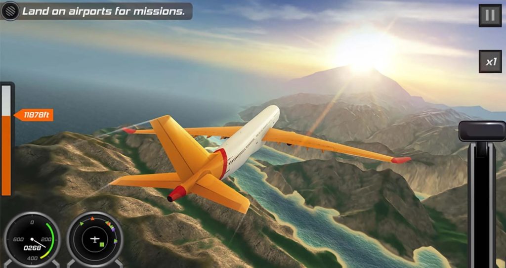 Flight Pilot - Pesawat Android 3D