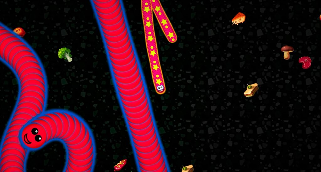 Worms Zone - Game Ular Terbaik