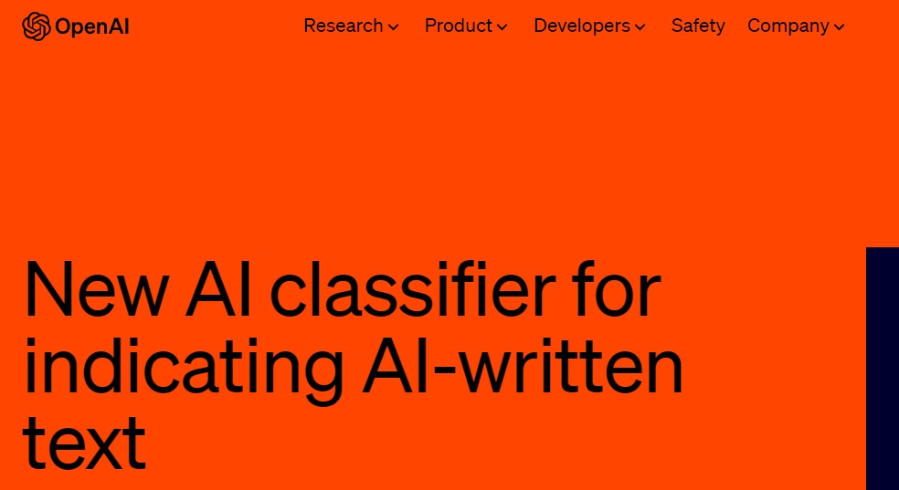 AI Text Classifier by OpenAI