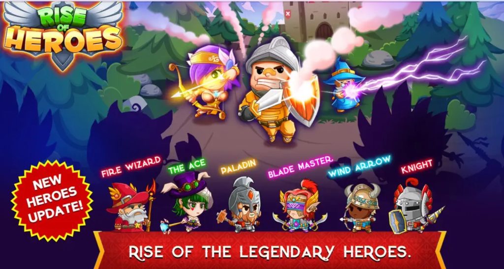 Rise of Heroes - Game Kerajaan iPhone