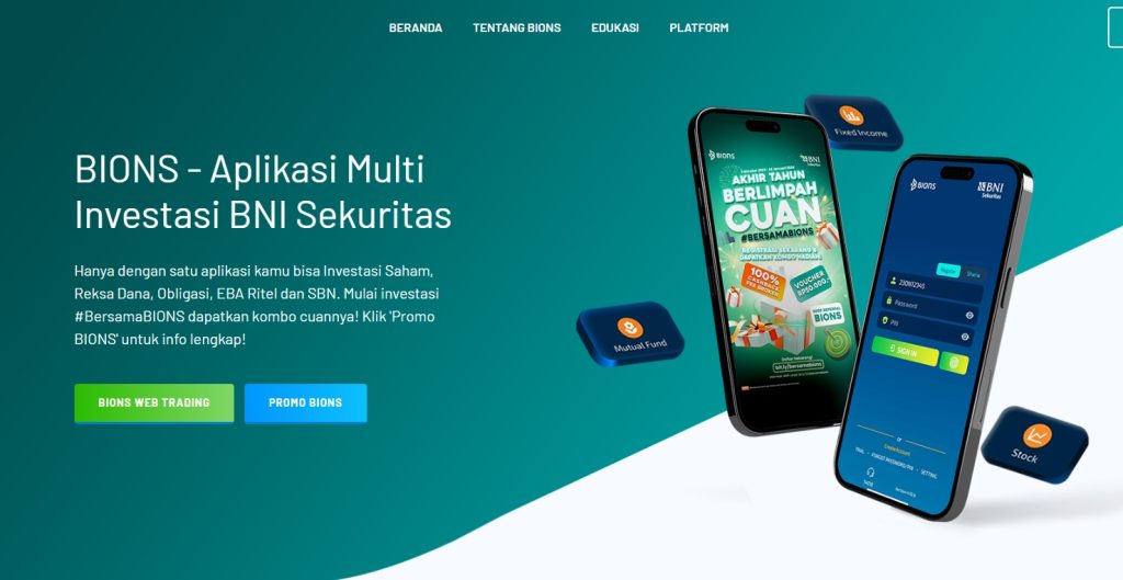 BIONS - Aplikasi Saham Online Indonesia