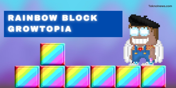 Rainbow Block Growtopia