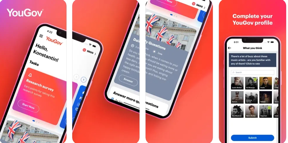 YouGov - Aplikasi Penghasil Uang iPhone